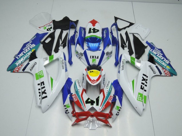 GSXR 1000 K9 09-16 - Fixi Claro Azul GSXR 1000 K9 09-16 - Fixi Claro Azul