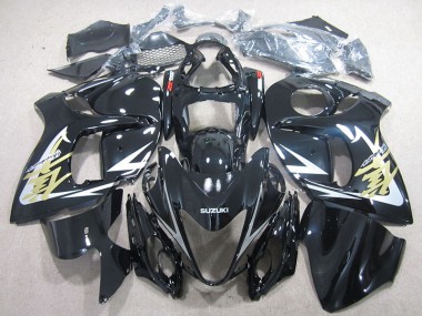 GSXR 1300 Hayabusa 08-19 - Negro Oro Calcomanías