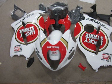 GSXR 1300 Hayabusa 96-07 - Blanco Lucky Strike Motul