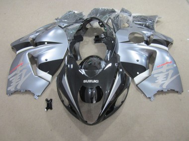 GSXR 1300 Hayabusa 96-07 - Negro Plata