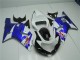 GSXR 600 / 750 K1 K2 K3 01-03 - Blanco Azul GSXR 600 / 750 K1 K2 K3 01-03 - Blanco Azul