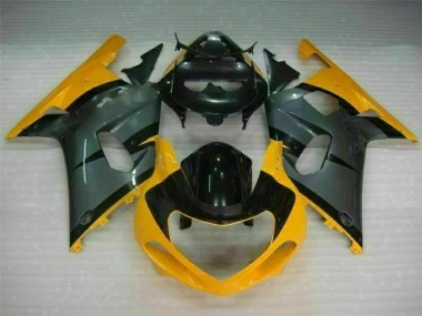 GSXR 600 / 750 K1 K2 K3 01-03 - Negro Amarillo