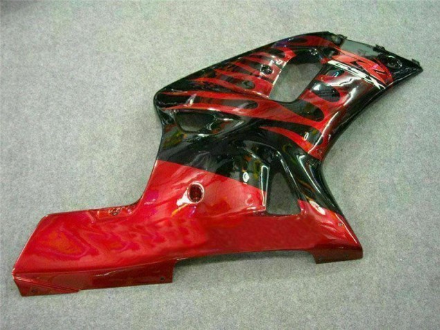 GSXR 600 / 750 K1 K2 K3 01-03 - Rojo Negro GSXR 600 / 750 K1 K2 K3 01-03 - Rojo Negro