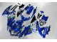 GSXR 600 / 750 K8 08-10 - Azul Blanco Verde GSXR 600 / 750 K8 08-10 - Azul Blanco Verde