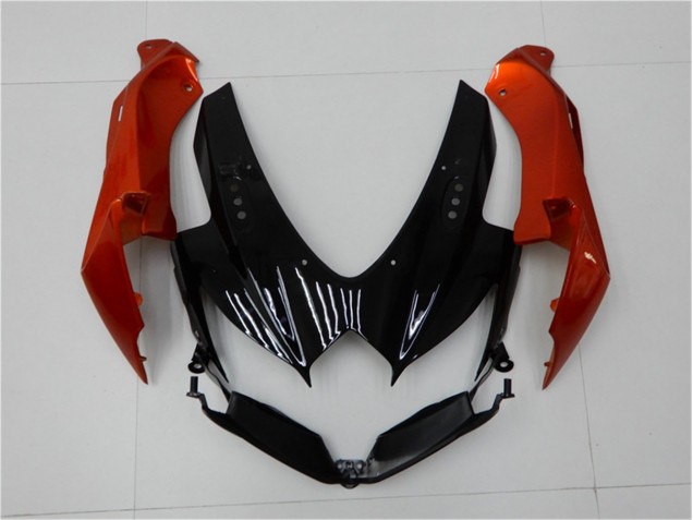 GSXR 600 / 750 K8 08-10 - Negro Naranja Gris GSXR 600 / 750 K8 08-10 - Negro Naranja Gris