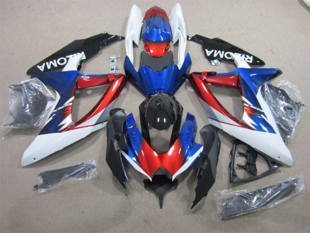 GSXR 600 K8 08-10 - Azul Rojo Blanco