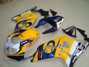 GSXR 750 K1 K2 K3 01-03 - Amarillo Azul Corona Extra Motul