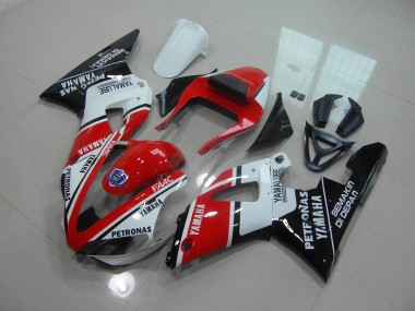 R1 00-01 - Rojo Brillante Negro