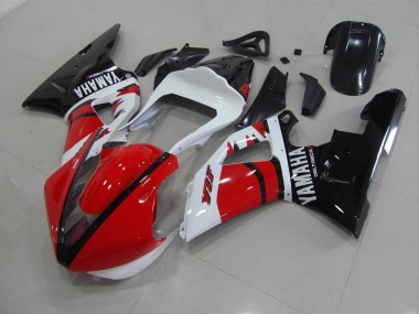 R1 00-01 - Rojo Negro Blanco Carrera Versión