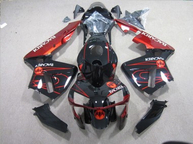ZX10R 03-05 - Negro Rojo Racardi