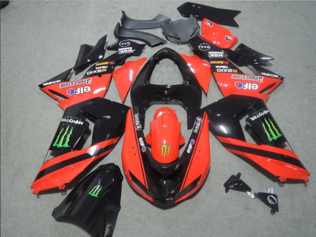ZX10R 06-07 - Negro Rojo Touch4 Monster ZX10R 06-07 - Negro Rojo Touch4 Monster