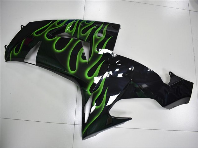 ZX10R 06-07 - Negro Verde Llama ZX10R 06-07 - Negro Verde Llama
