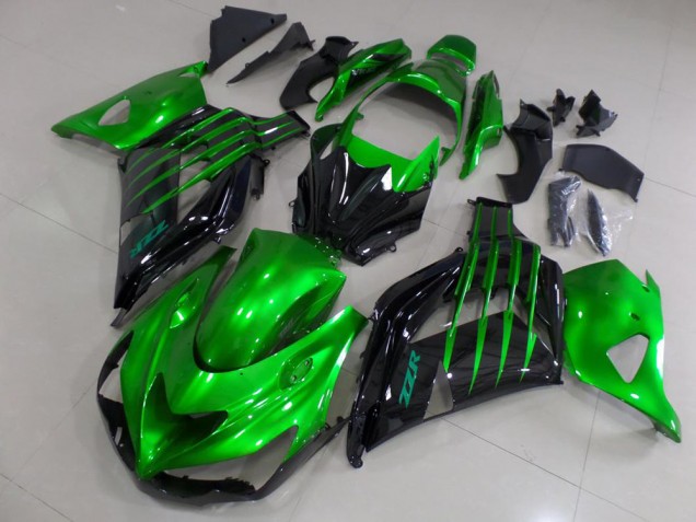 ZX14R ZZR 1400 12-21 - Caramelo Verde & Negro ZX14R ZZR 1400 12-21 - Caramelo Verde & Negro
