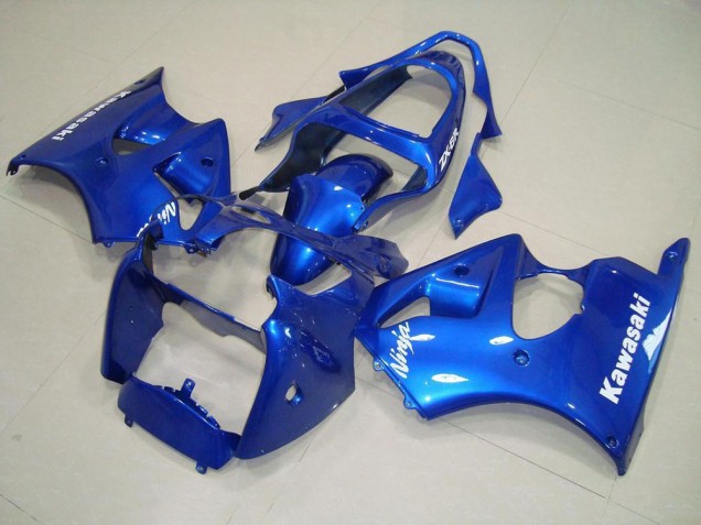 ZX6R 00-02 - Azul con Blanco Calcomanías ZX6R 00-02 - Azul con Blanco Calcomanías