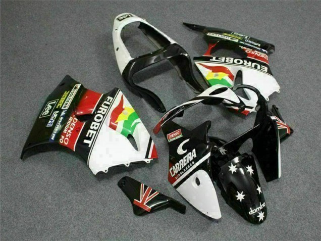 ZX6R 00-02 - Negro Blanco Eurobet ZX6R 00-02 - Negro Blanco Eurobet