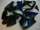 ZX6R 00-02 - Negro con Azul Llama