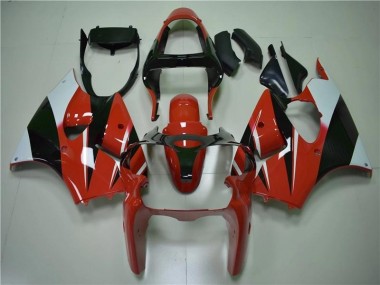 ZX6R 00-02 - Rojo Negro Blanco