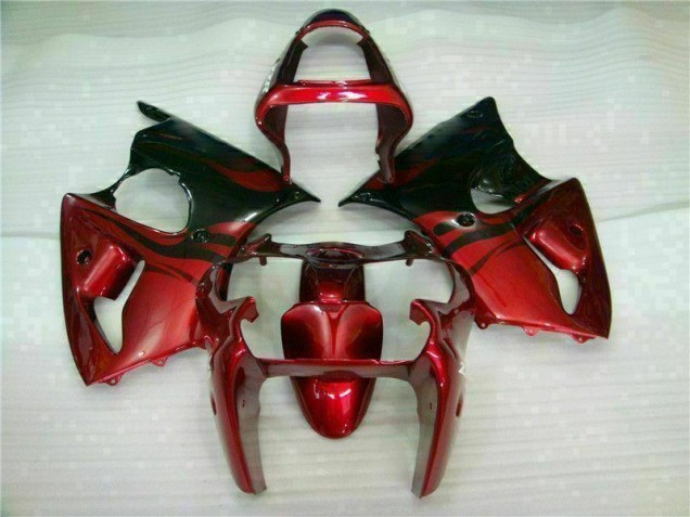 ZX6R 00-02 - Rojo Negro