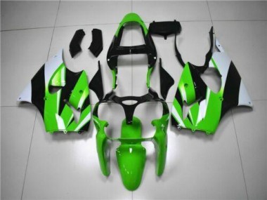 ZX6R 00-02 - Verde Blanco Negro