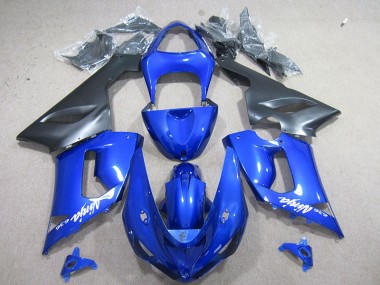 ZX6R 05-06 - Azul Blanco Ninja 636