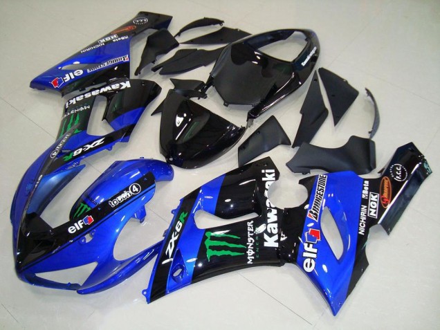 ZX6R 05-06 - Caramelo Azul Monster ZX6R 05-06 - Caramelo Azul Monster