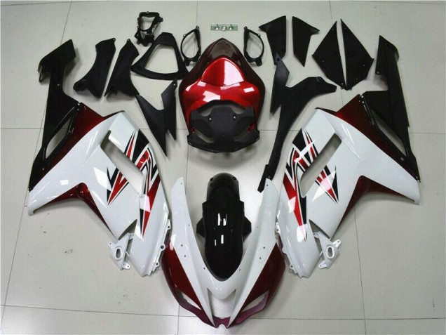 ZX6R 07-08 - Blanco Negro Rojo ZX6R 07-08 - Blanco Negro Rojo