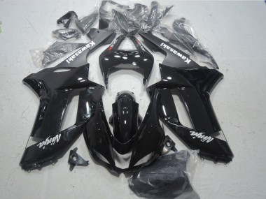 ZX6R 07-08 - Negro Blanco Ninja