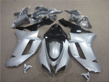 ZX6R 07-08 - Plata Negro
