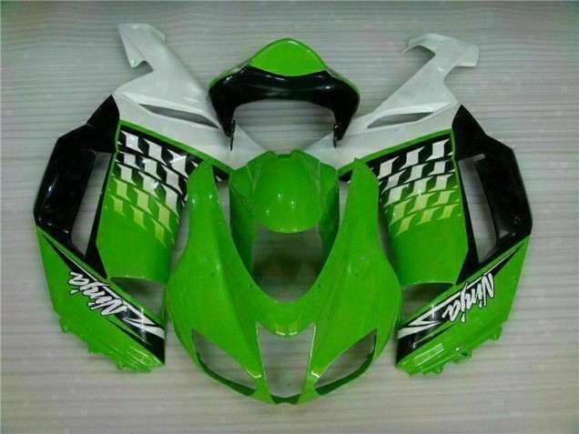 ZX6R 07-08 - Verde Blanco Ninja