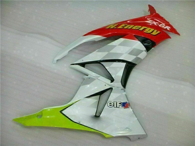 ZX6R 09-12 - Blanco Rojo H. Energy