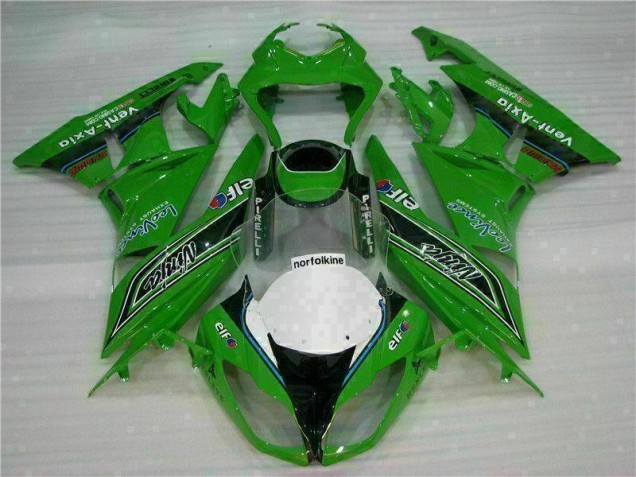 ZX6R 09-12 - Verde Negro LeoVince