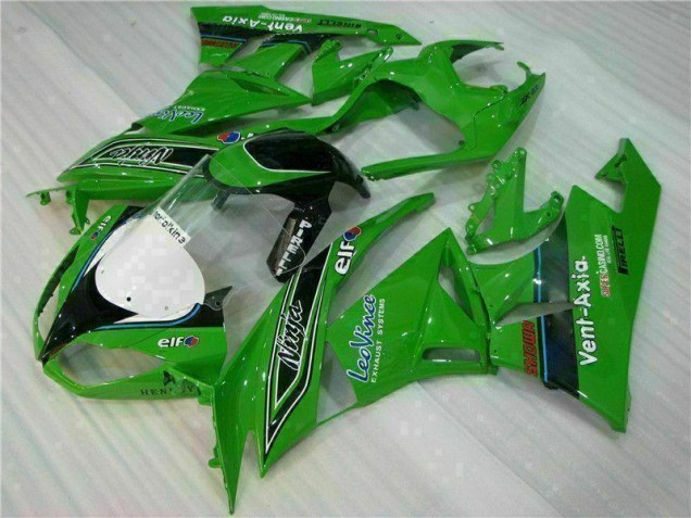ZX6R 09-12 - Verde Negro LeoVince