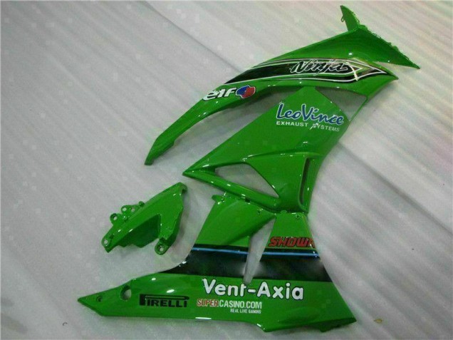 ZX6R 09-12 - Verde Negro LeoVince