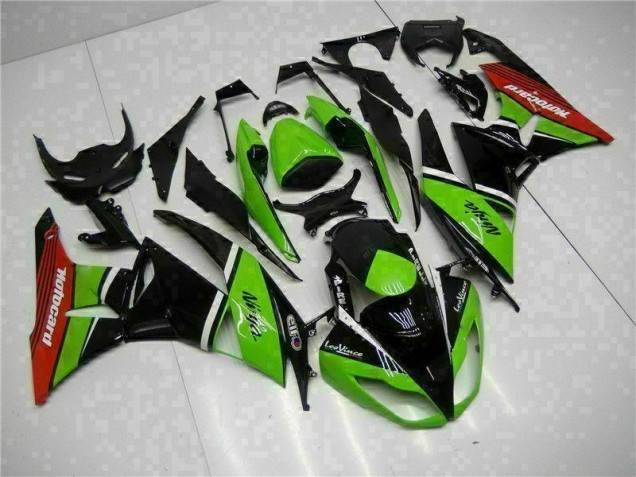 ZX6R 09-12 - Verde Negro Rojo