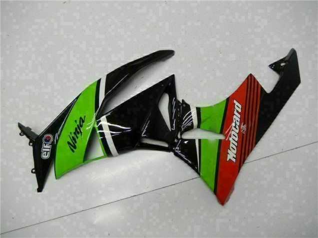 ZX6R 09-12 - Verde Negro Rojo