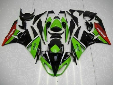 ZX6R 09-12 - Verde Negro Rojo