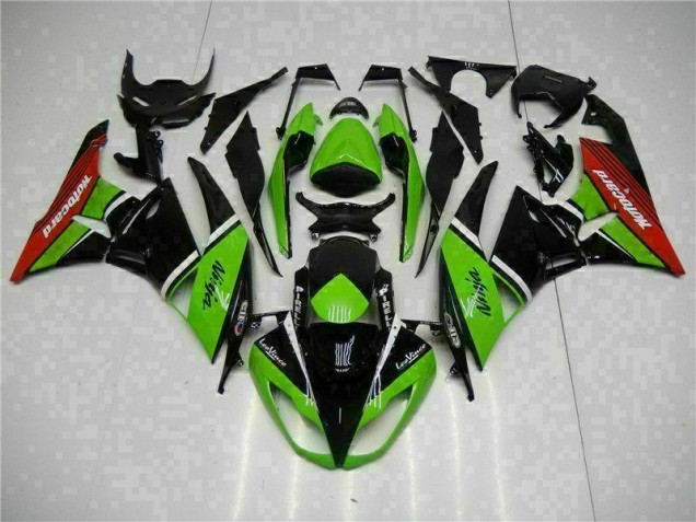 ZX6R 09-12 - Verde Negro Rojo