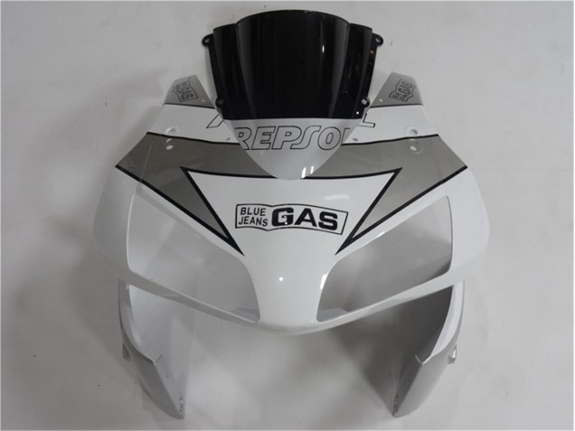 CBR 600 RR 03-04 - Plata Blanco Negro Repsol