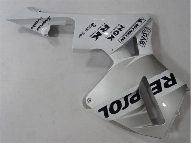 CBR 600 RR 03-04 - Plata Blanco Negro Repsol
