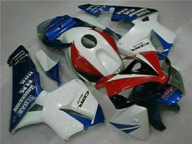 CBR 600 RR 05-06 - Blanco Azul CBR 600 RR 05-06 - Blanco Azul