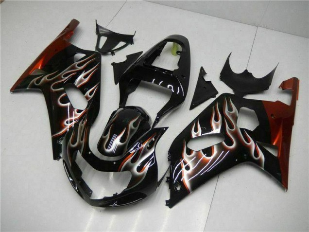 GSXR 600 / 750 K1 K2 K3 01-03 - Negro GSXR 600 / 750 K1 K2 K3 01-03 - Negro