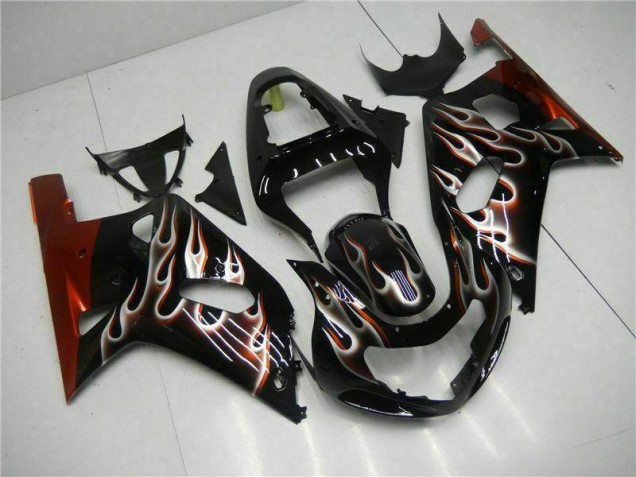 GSXR 600 / 750 K1 K2 K3 01-03 - Negro GSXR 600 / 750 K1 K2 K3 01-03 - Negro