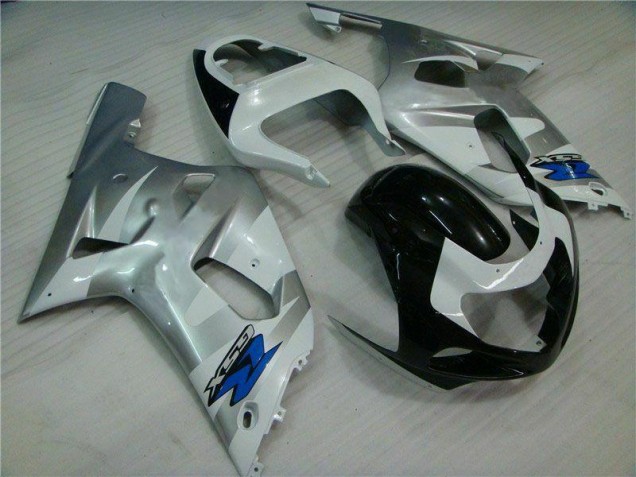 GSXR 600 / 750 K1 K2 K3 01-03 - Plata Negro GSXR 600 / 750 K1 K2 K3 01-03 - Plata Negro