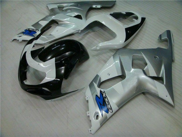 GSXR 600 / 750 K1 K2 K3 01-03 - Plata Negro GSXR 600 / 750 K1 K2 K3 01-03 - Plata Negro
