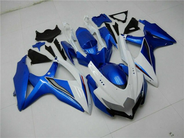 GSXR 600 / 750 K8 08-10 - Azul Blanco GSXR 600 / 750 K8 08-10 - Azul Blanco