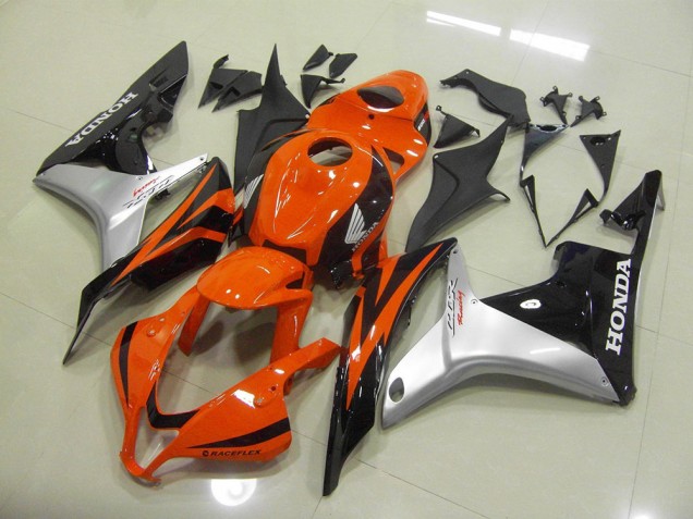 CBR 600 RR 07-08 - Naranja Plata Negro CBR 600 RR 07-08 - Naranja Plata Negro