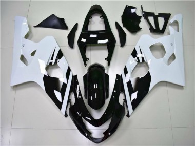 GSXR 600 / 750 K4 04-05 - Blanco Negro