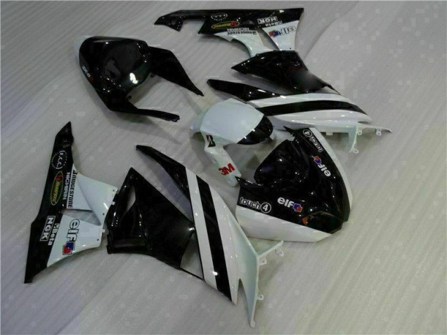 ZX6R 09-12 - Negro Blanco 3M Touch4