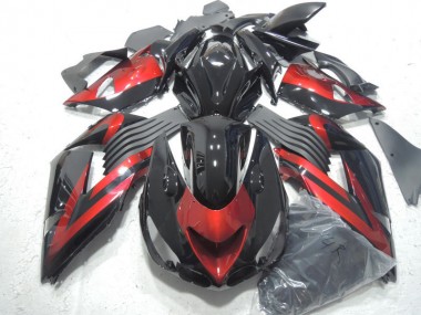 ZX14R ZZR 1400 06-11 - Negro Rojo