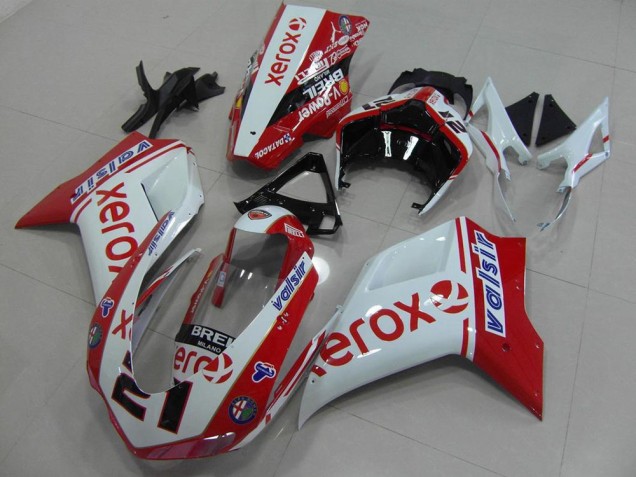 Ducati 848 1098 1198 07-14 - Blanco Rojo Xerox Ducati 848 1098 1198 07-14 - Blanco Rojo Xerox